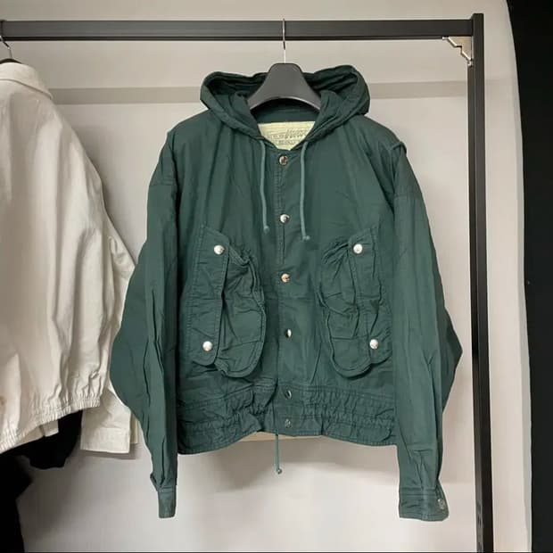 빈티지 헌팅 자켓- M