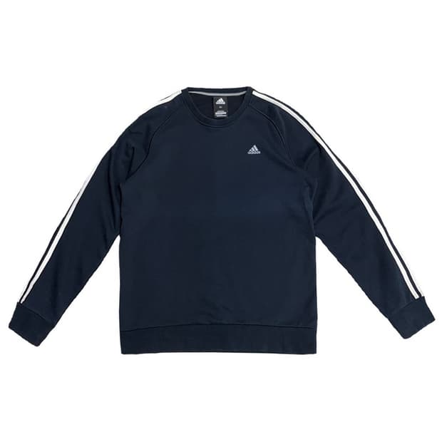 ADIDAS 3 스트라이프 맨투맨 100