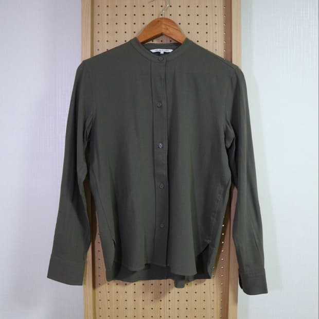 Helmut Lang Mandarin Collar Shirt