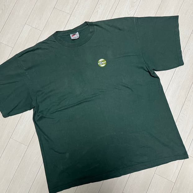 90s나이키스몰로고프린팅카키 XL
