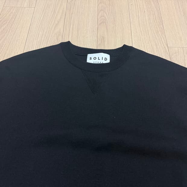 솔리드옴므(Solid Homme) 맨투맨 니트 46 블랙