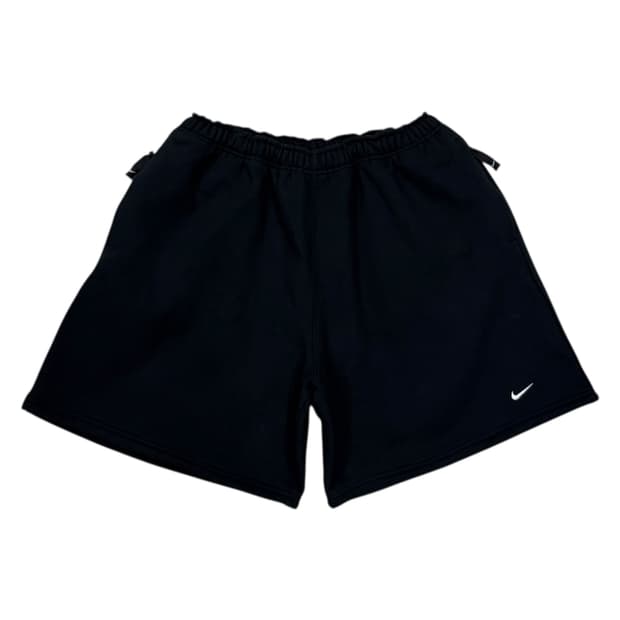 나이키 NRG 솔로 스우시 플리스 기모 쇼츠 반바지 블랙 2XL