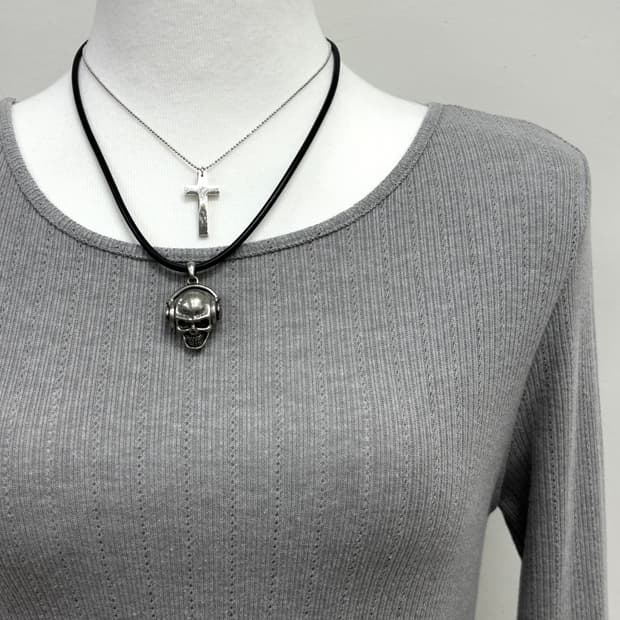 빈티지 펑크 목걸이 세트