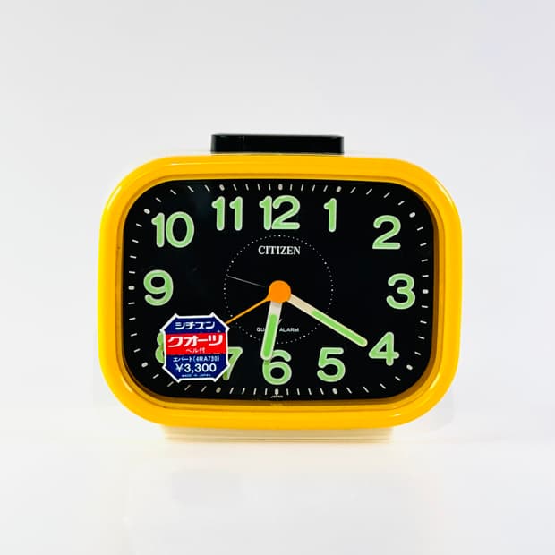 시티즌 빈티지 알람 탁상 시계🐥