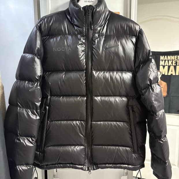 나이키 녹타 패딩 블랙