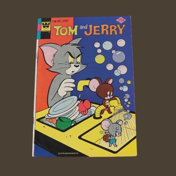 1974년 톰과제리 빈티지 만화책
