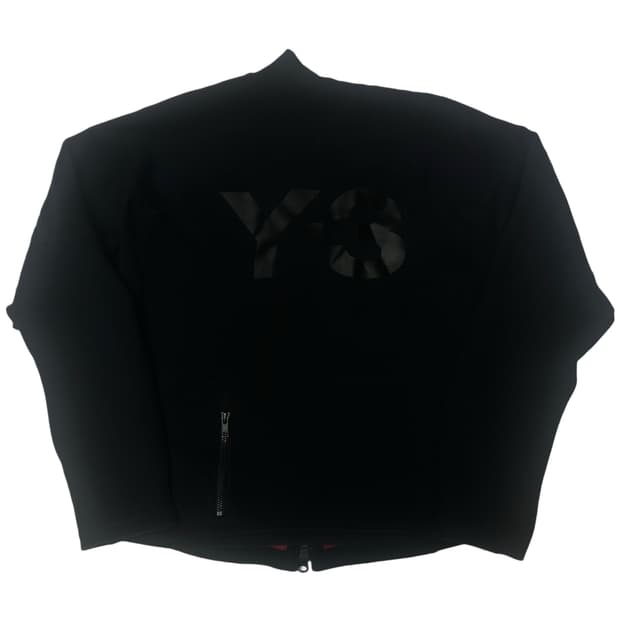 Y-3 빅로고 블랙블루종 S