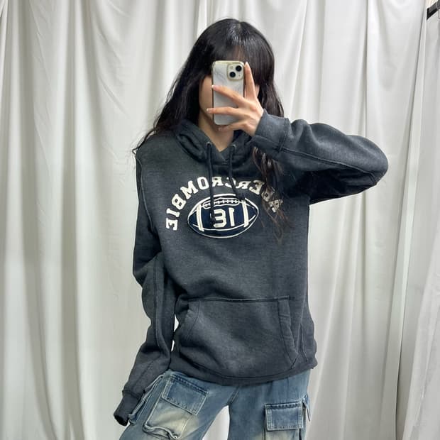 Abercrombie charcoal hoody