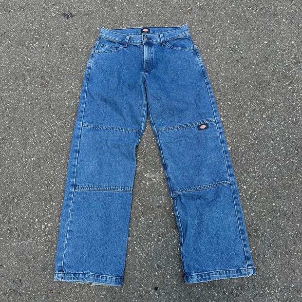 [디키즈] •Dickies Double Knee Denim Pants