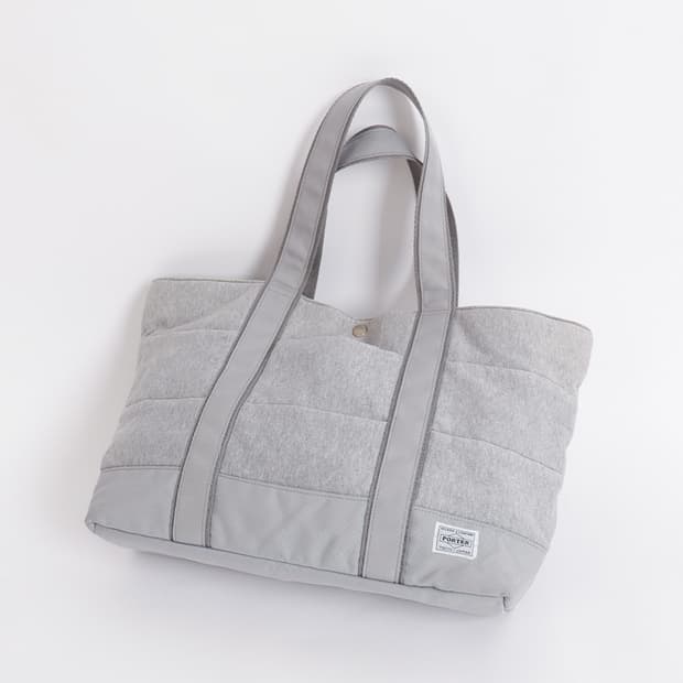 [PORTER] 멜란지그레이 스웻 토트백