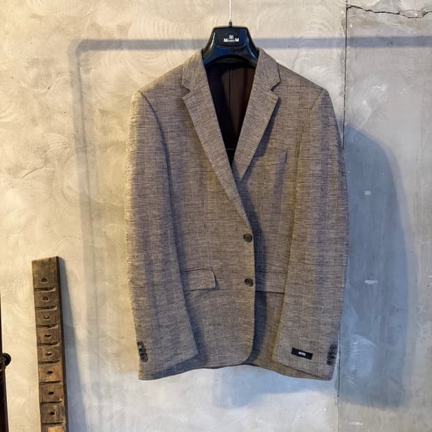 휴고보스 블랙라벨 플란넬 자켓 105