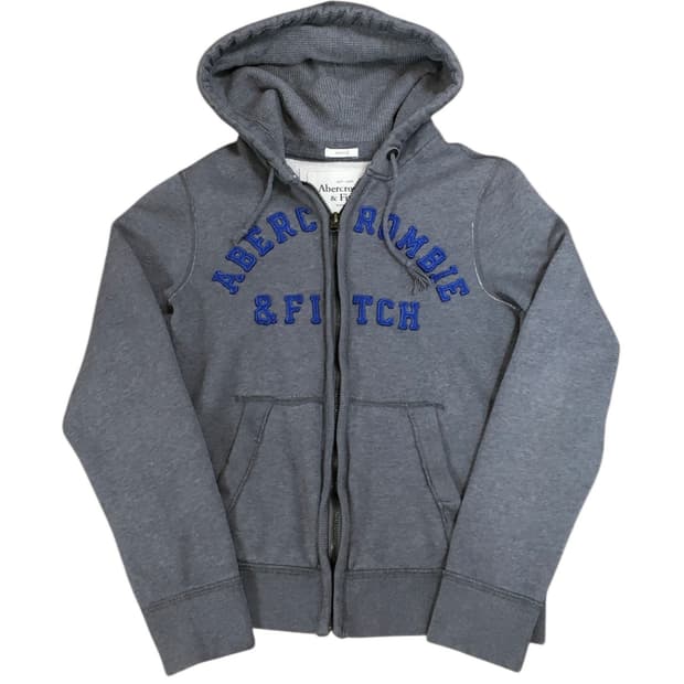 아베크롬비 후드집업 차콜