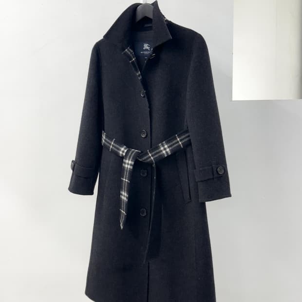 버버리 캐시미어 핸드메이드 코트