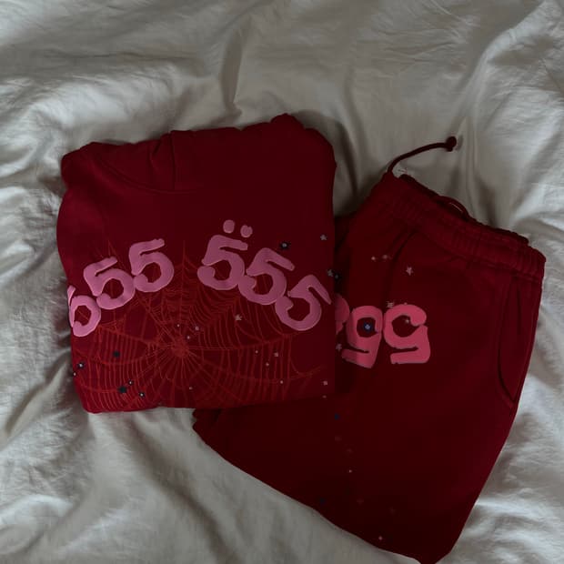 sp5der 후드티,바지 셋업 