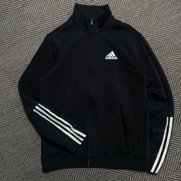 아디다스 디테일 스웻 트랙탑 져지 블랙o 5310