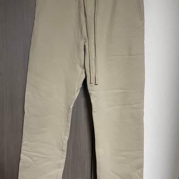 피어오브갓 남성 스웻팬츠 베이지