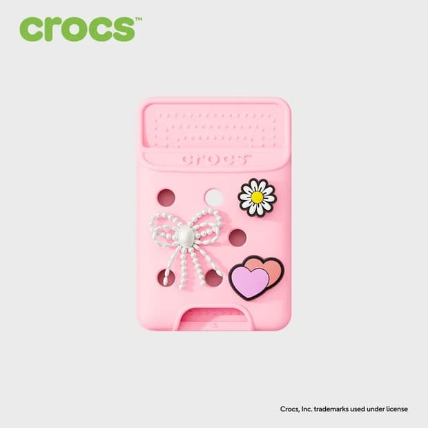 크록스 맥세이프 월렛 핑크