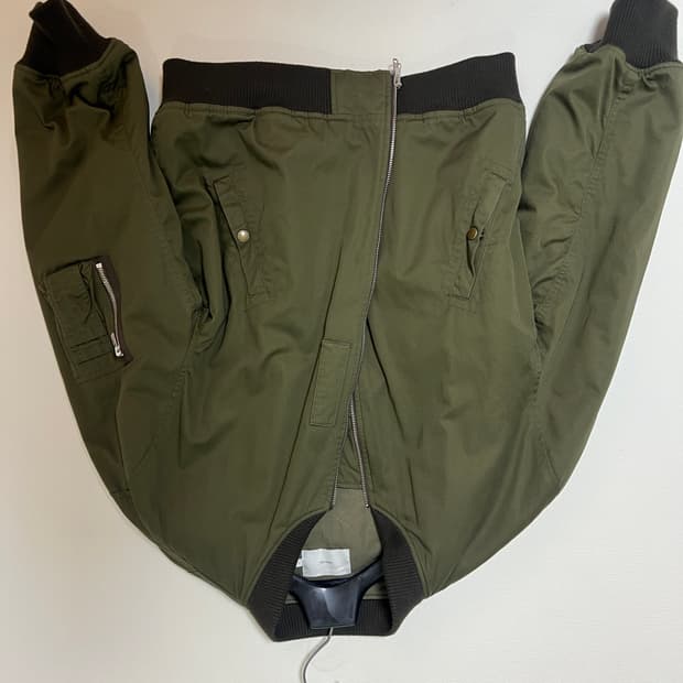 아워셀브스 ma-1 올리브 자켓 