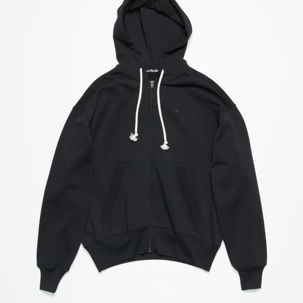 Acne Studios 아크네 스마일 페이스 패치 후드