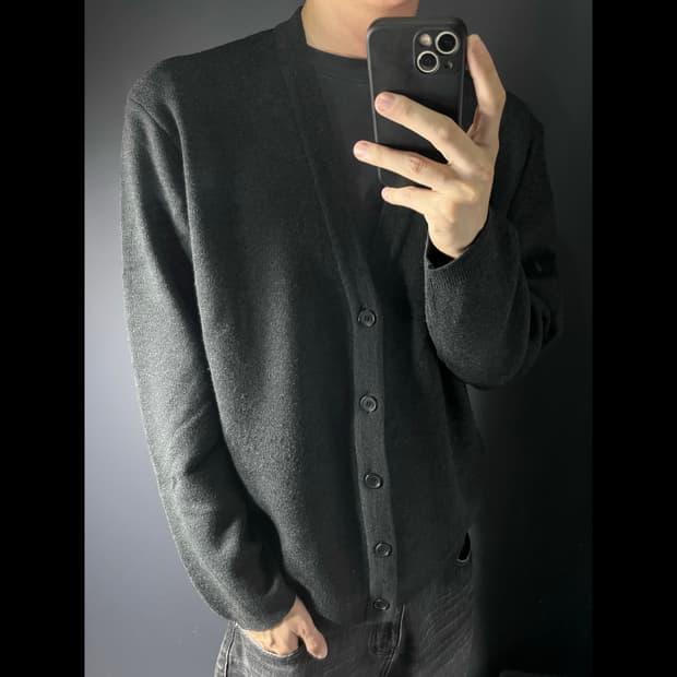 musinsa standard 브이넥 가디건