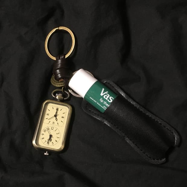 빈티지 시계 림밥케이스 키링