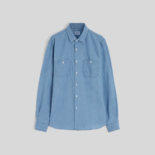 ASPESI  Chambray shirt M 새상품급