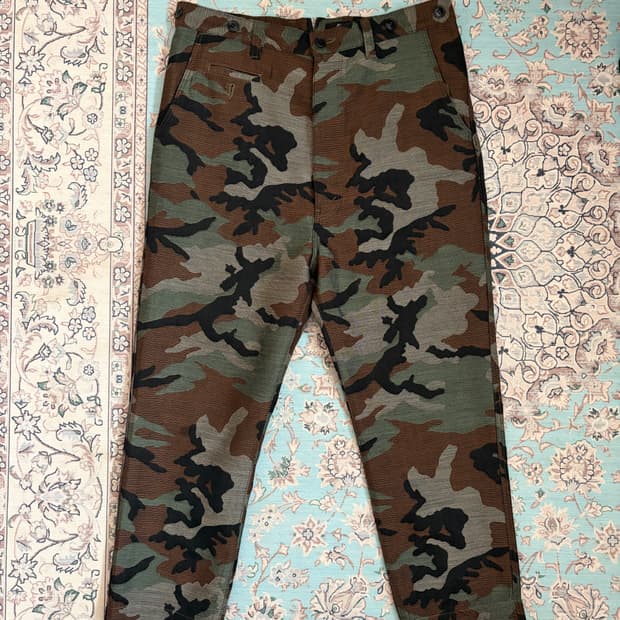 Junya watanabe camo pants