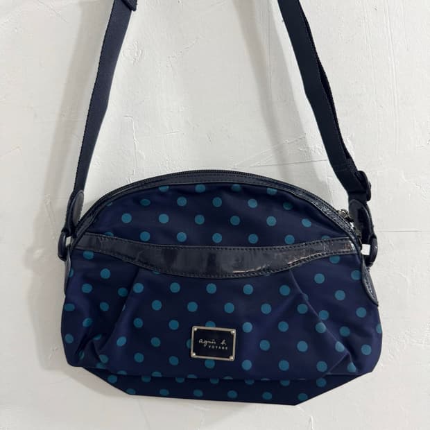 Agnes b dot cross bag