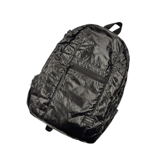 포터 실레 글로시 백팩 블랙 (S)