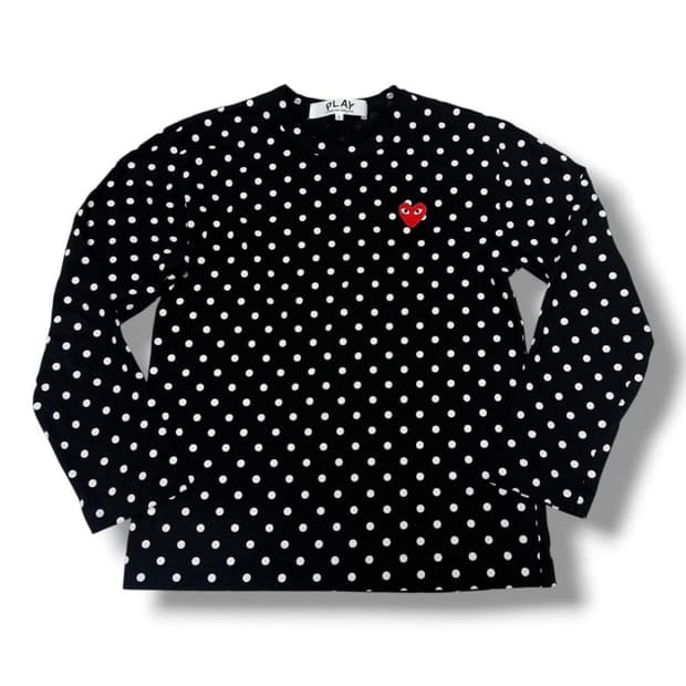꼼데가르송 도트 롱슬리브
