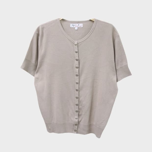 아네스베 반팔 가디건 66610