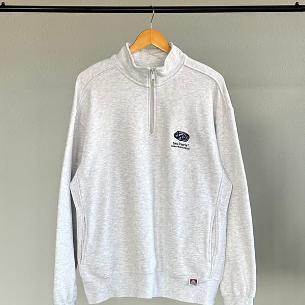 [L]벤 데이비스 BEN DAVIS 하프집업 맨투맨