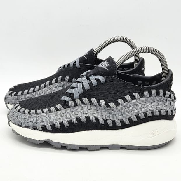 나이키 우먼스 에어 풋스케이프 우븐 블랙 앤 스모크 그레이 (240)