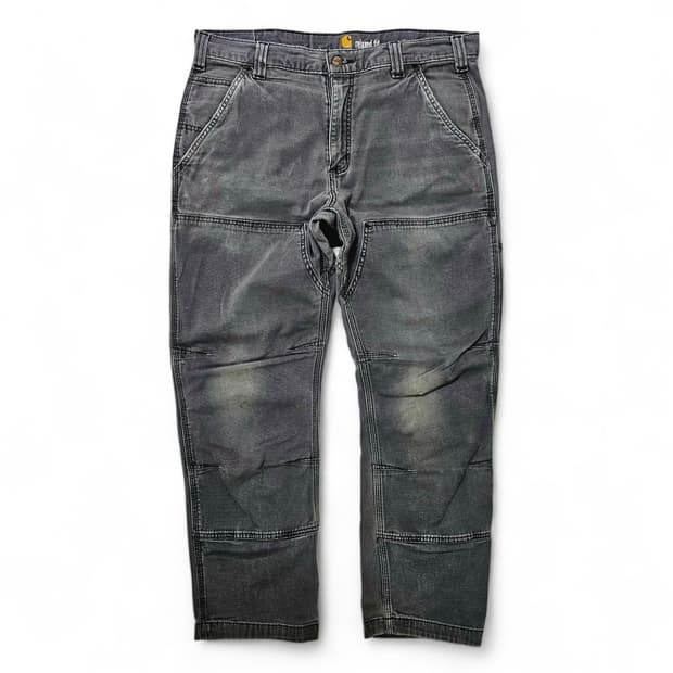 [34X30][칼하트]러기드 플렉스®릭비 더블니 워크 팬츠