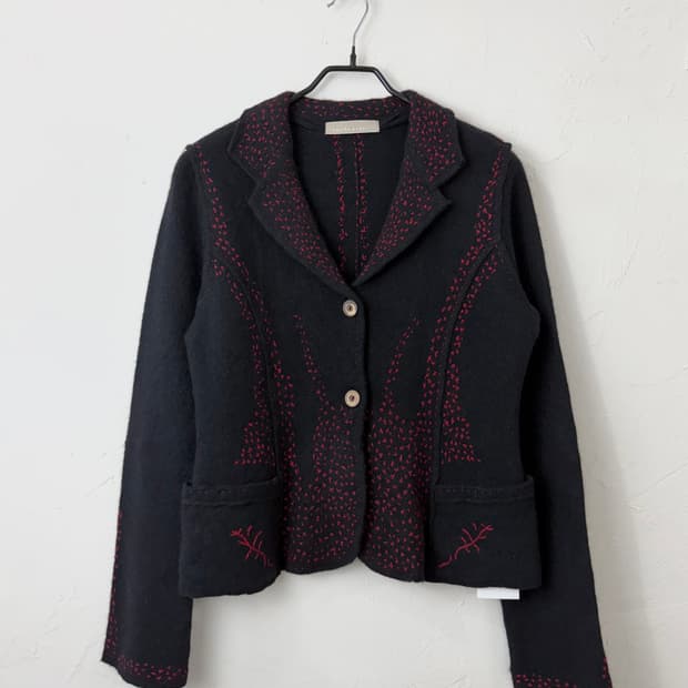 noriko araki 사시코 니트 자켓