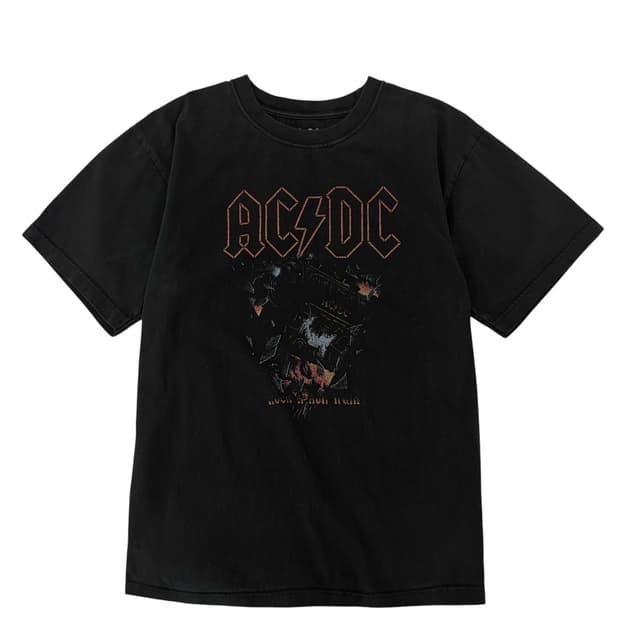 ACDC 오피셜 락앤롤 트레인 티셔츠 (L)