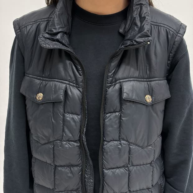 Chrome Hearts Dagger Puffer Vest