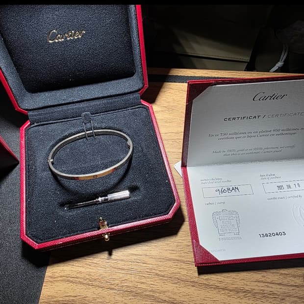 까르띠에 love 2025년 구매