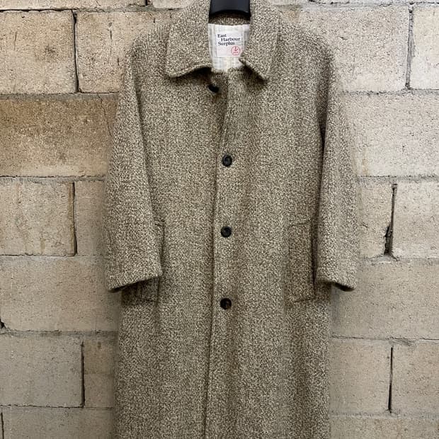 이스트 하버 서플러스 울 코트 