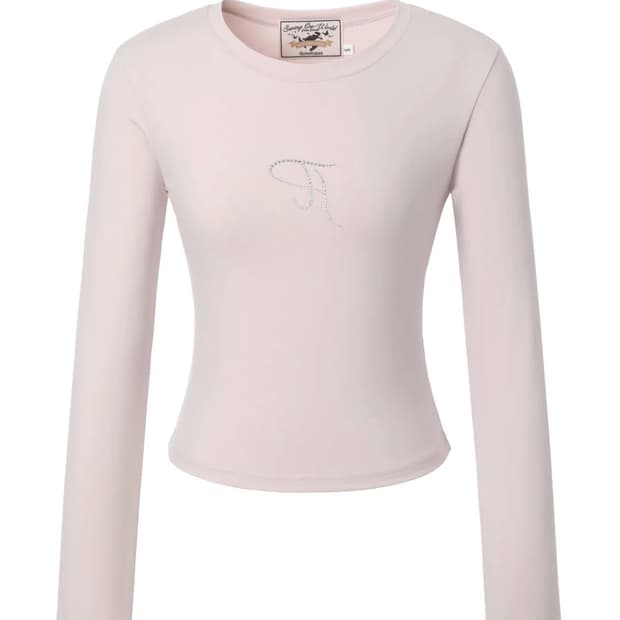 [*새상품* 쓰리타임즈] Jewel tee long sleeve M