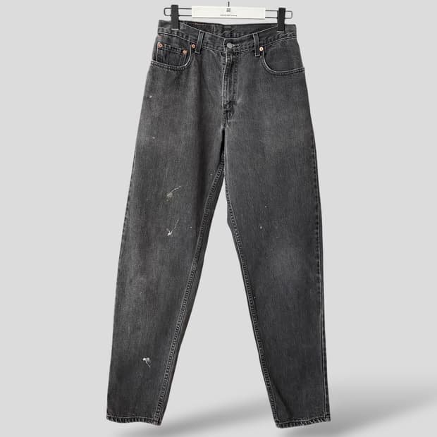 (30)90s 리바이스560 흑청 데님 청바지
