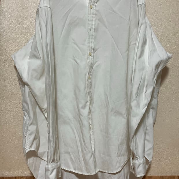 라퍼지스토어 - 시티보이 빅 오버 옥스포드 셔츠 (오프화이트)