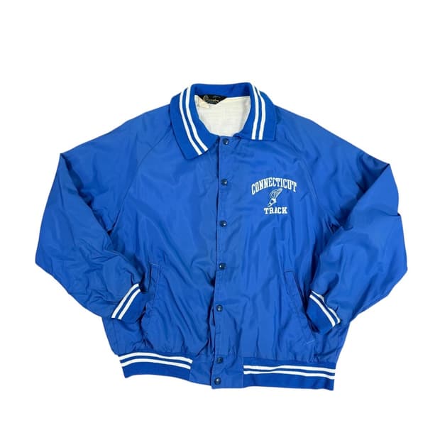 빈티지 60s Champion 챔피온 러닝맨 트랙 바시티 자켓