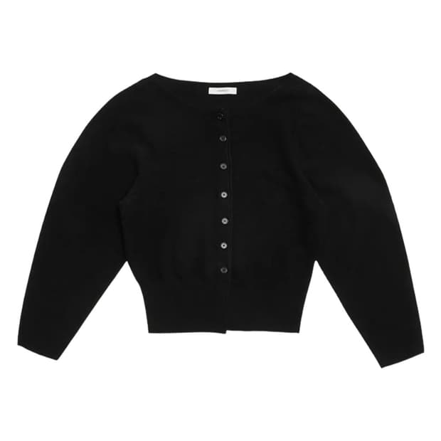 아모멘토 홀가먼트 라운드 가디건