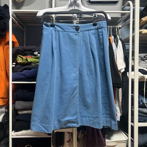 엔조블루스 미디스커트