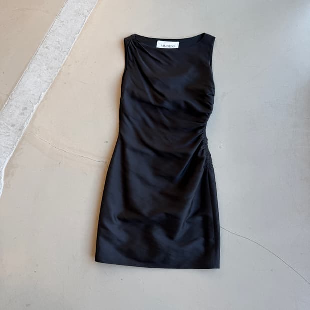 발렌티노 실크 드레스