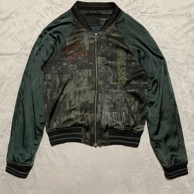 14th addiction silk blouson