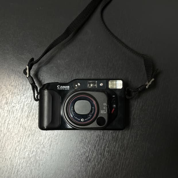 캐논 오토보이 텔레 Canon Autoboy tele 필름 카메라 팝니다