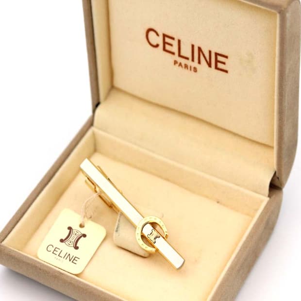 셀린느 S등급 4.9cm 남자 명품 넥타이핀 빈티지