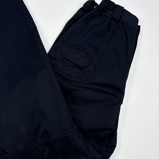 VTG 빈티지 블랙 포켓 카고팬츠 (M)